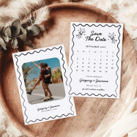 Calendário de Fotos Caprichoso Desenhado à Mão Cas