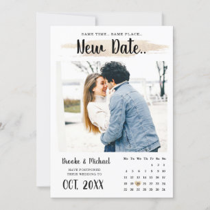 Reserve A Data Calendário Simples e Elegante Mudar a Data