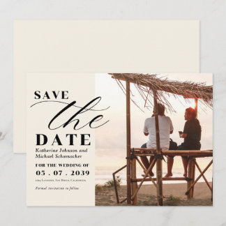 Reserve A Data Caligrafia do script Elegant Photo e Casamento de 
