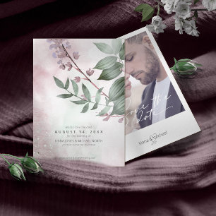Reserve A Data Caligrafia Floral Rosa ID771