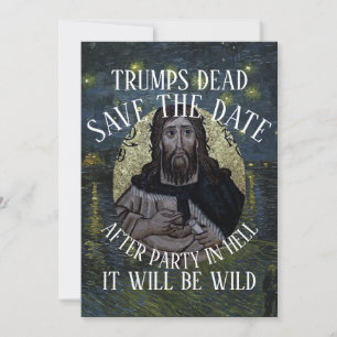 RESERVE A DATA CAMISETA DE FESTA DE CELEBRAÇÃO DA VIDA DE TRUMP M