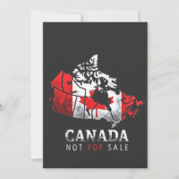 Canadá não é para vender a Engraçado Trump America