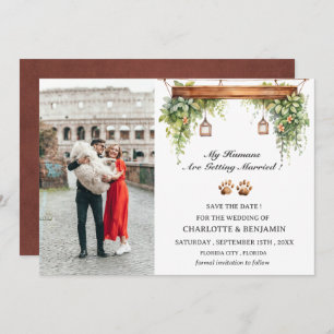 Reserve A Data Cão Russo de Fotografia Personalizado