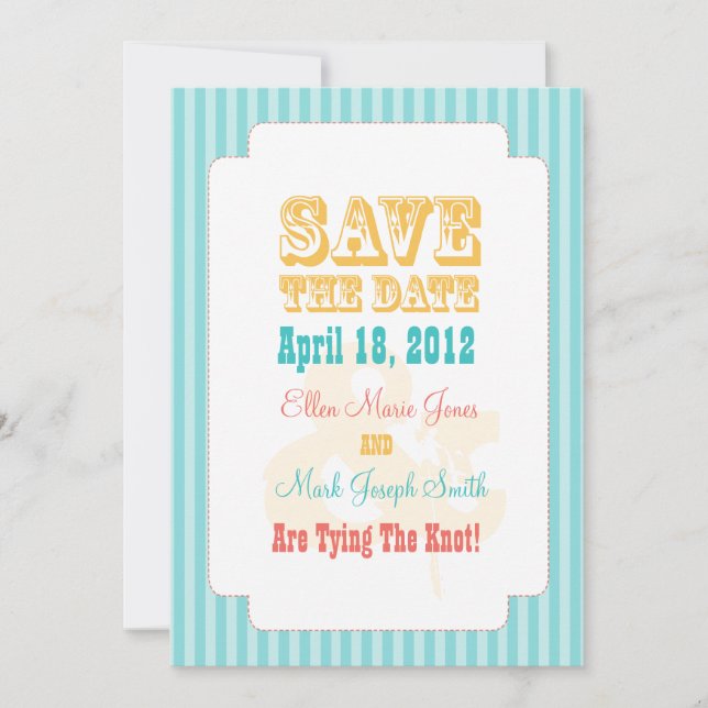 Reserve A Data Carnaval Ocidental - Salvar a Data Azul (Frente)