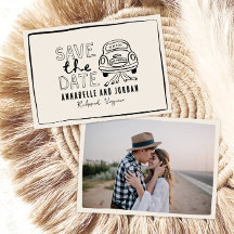 Carro branco e branco preto desenhado à mão