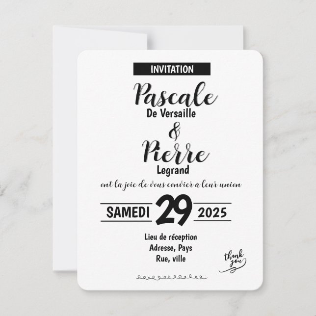 Reserve A Data Carte - SAVE THE DATE (Frente)