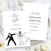 Casal bonitinho de casamento divertido