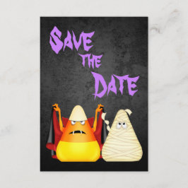 Reserve A Data Casal de Candy Corn Fofo e Assustador no Casamento
