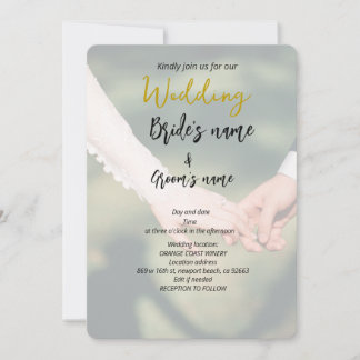 Reserve A Data casal de mãos dadas casamento