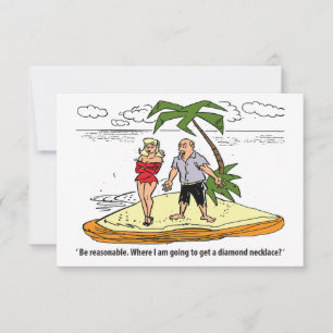 Reserve A Data Casal em uma Ilha do Deserto, Engraçado