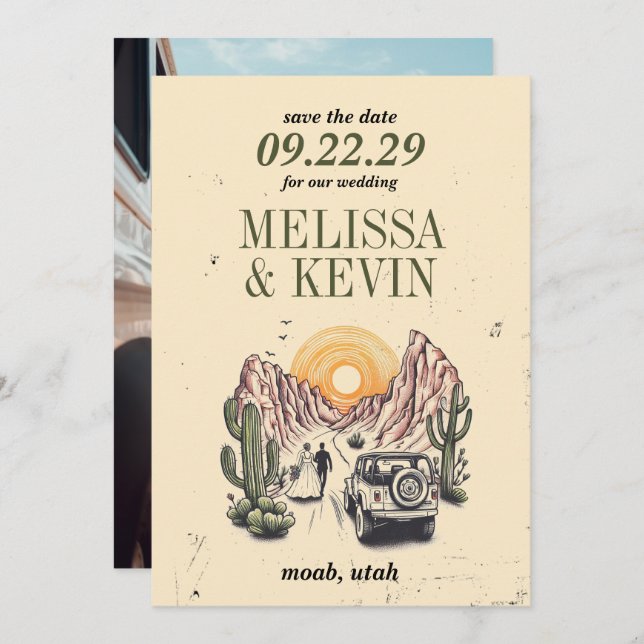 Reserve A Data Casal fora do canyon (Frente/Verso)