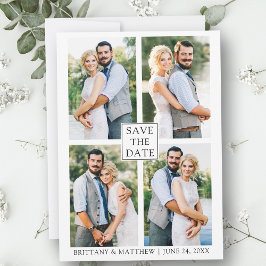 Reserve A Data Casal Simples Moderno Minimalista 4 Foto