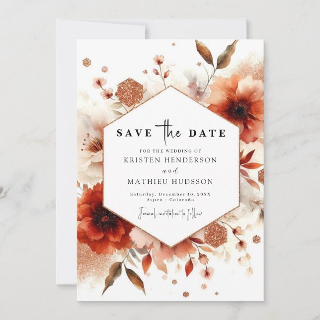 Reserve A Data Casamento (Frente)