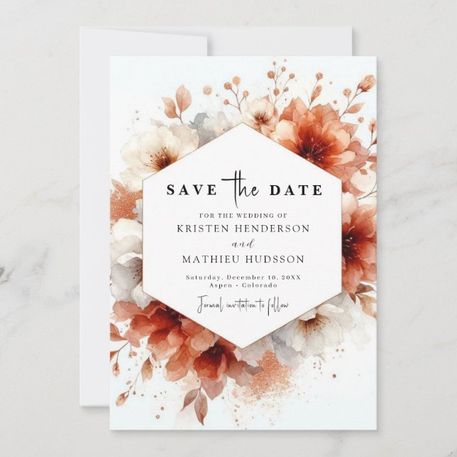 Reserve A Data Casamento (Frente)