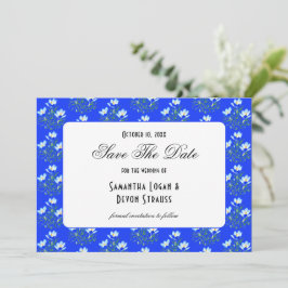 Reserve A Data Casamento Blue Crocus