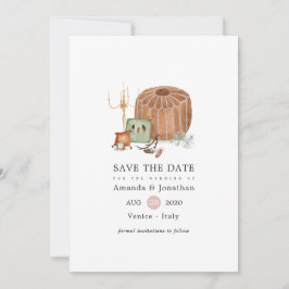 Reserve A Data Casamento Boêmio do Santuário de Outono