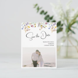 Reserve A Data Casamento Boho com Flores Silvestres