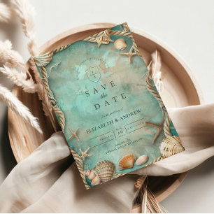 Reserve A Data Casamento Botânico de Conchas Marinhas Costeiras