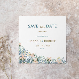 Reserve A Data Casamento Botânico de Flores Silvestres Modernas S