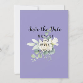 Reserve A Data Casamento botânico Elegante de Eucalipto