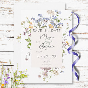 Reserve A Data Casamento Branco de Delicate Boho Wildflower