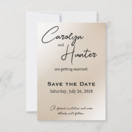 Reserve A Data Casamento branco elegante