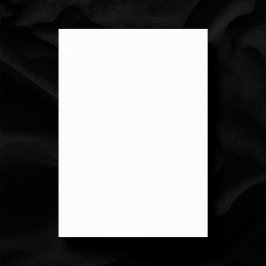 Reserve A Data Casamento branco simples Vazio Matte de 5" x 7"