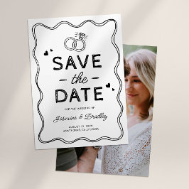 Reserve A Data Casamento Caprichoso Rabiscado