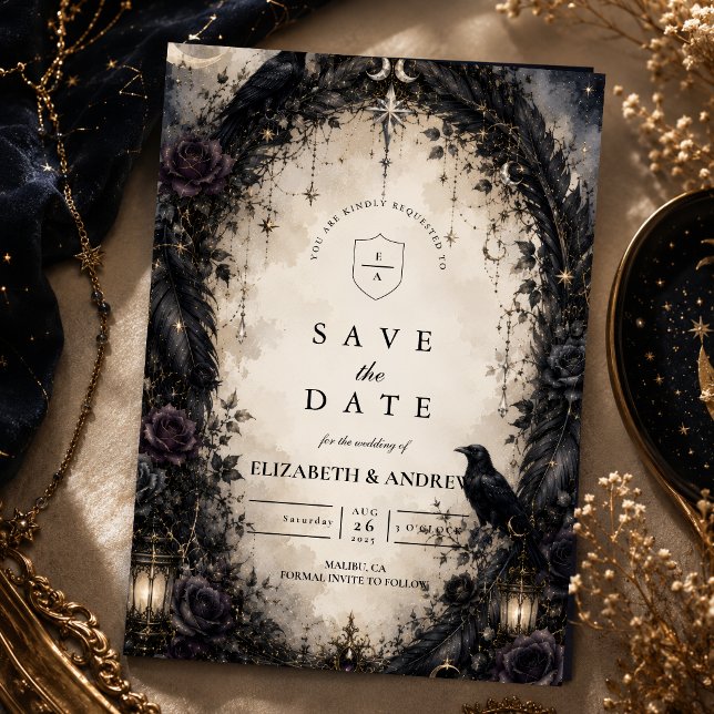 Reserve A Data Casamento Celestial Gótico Encantado (Criador carregado)