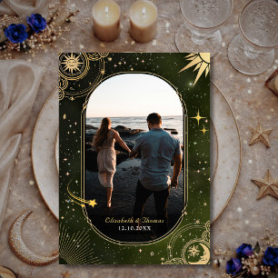 Reserve A Data Casamento Celestial Olive Green Shooting Star