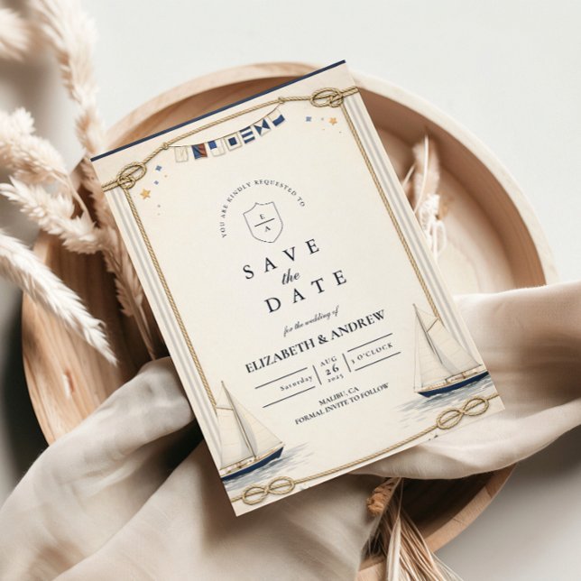 Reserve A Data Casamento Clássico de Vela ao Longo da Costa (Criador carregado)