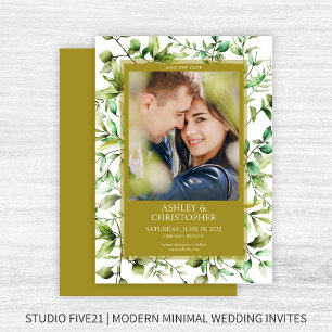 Reserve A Data Casamento Clássico Russo Russo Floral Fronteira