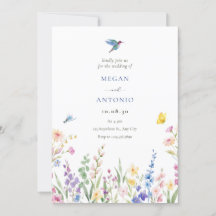 Casamento com flores selvagens estéticas