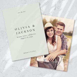 Reserve A Data Casamento com Fotografia Simples