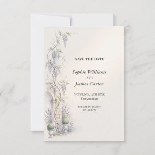 Reserve A Data Casamento com glicínia no Castelo Francês Salve a