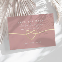 Casamento com Roteiro Rosa Empoeirado