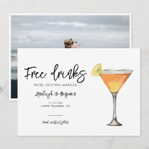 Reserve A Data Casamento com Script de Foto Elegante