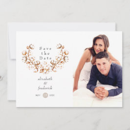 Reserve A Data Casamento de Algodão Boho