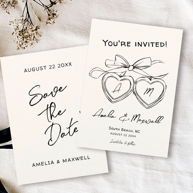 Reserve A Data Casamento de Arco de Monograma Moderno e Bonito Co (Criador carregado)