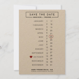 Reserve A Data Casamento de Calendário Salvar a Data