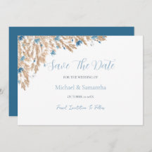 Casamento de Campos Pó Azul Campo