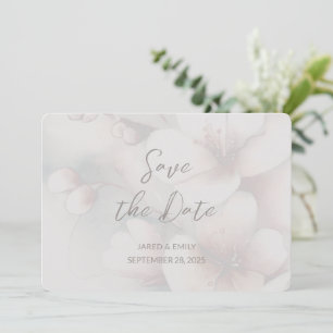 Reserve A Data Casamento de Cherry Blossom Adicionar Foto Salvar 