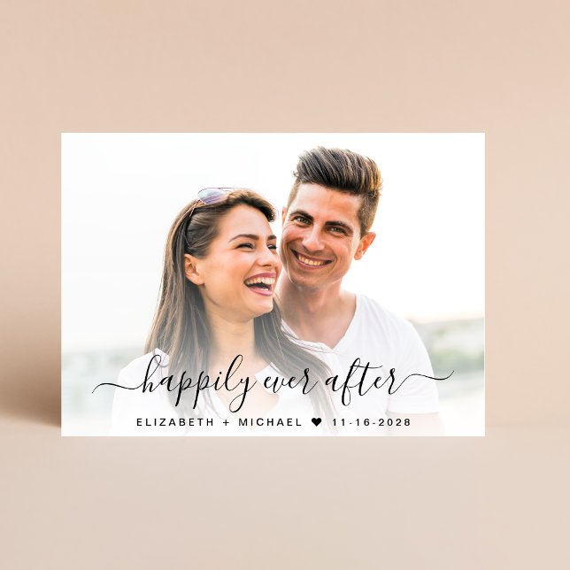Reserve A Data Casamento de Código QR de Foto Chic (Our user-friendly template allows you to easily upload your photo & create the perfect save the date)