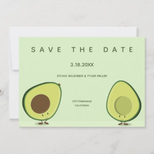 Reserve A Data Casamento de Comidas Whimsical Avocado