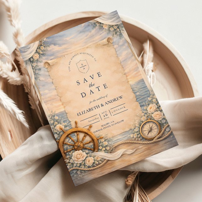 Reserve A Data Casamento de Cruzeiro de Destino (Criador carregado)