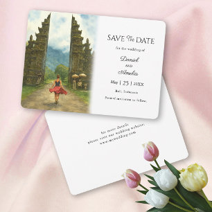 Reserve A Data Casamento de Destino Bali Indonésia