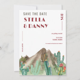 Reserve A Data Casamento de destino Boho Deserto Cactus Arizona