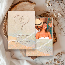 Reserve A Data Casamento de Destino Boho Rústico na Praia