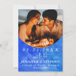 Reserve A Data Casamento de Destino Chic de Praia do Oceano Azul