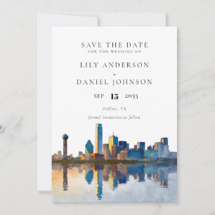 Reserve A Data Casamento de Destino com a Paisagem de Dallas em A
